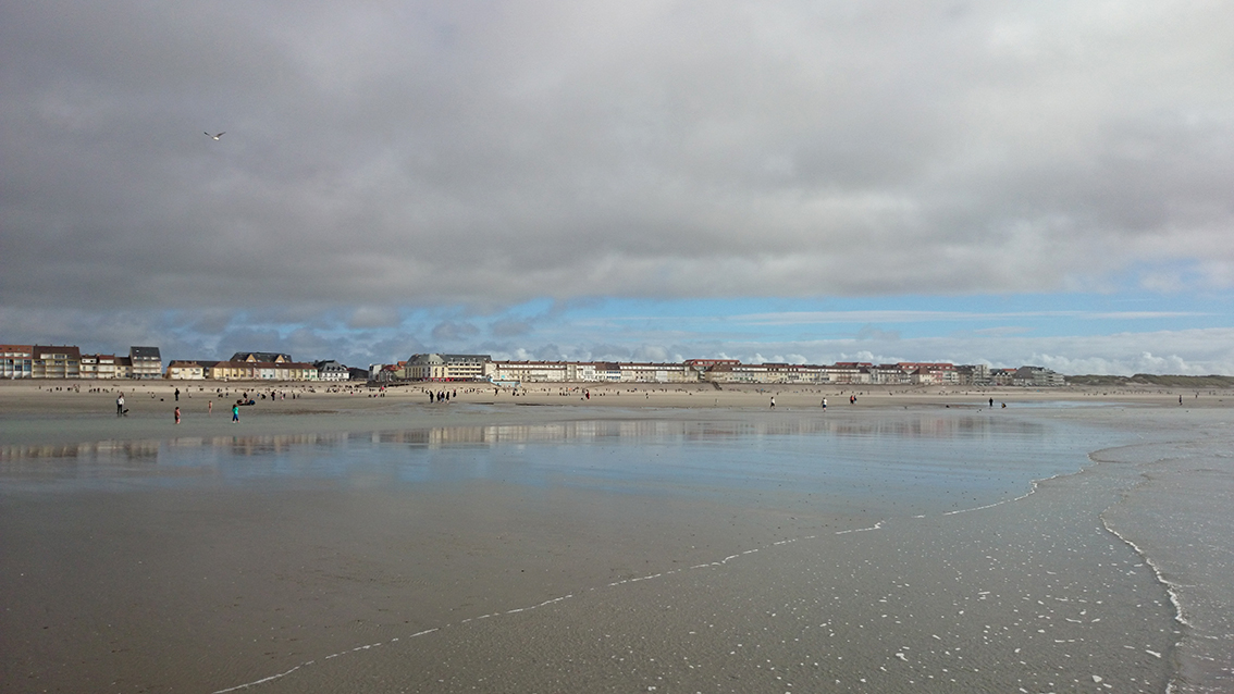 Reflet Fort Mahon plage<br/><span>Photo prise avec mon portable Sony xperia Z2</span>