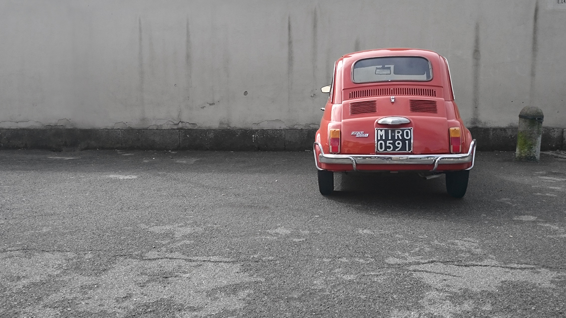 Fiat 500 Italie Milan<br/><span>Photo prise avec mon portable Sony xperia Z2</span>