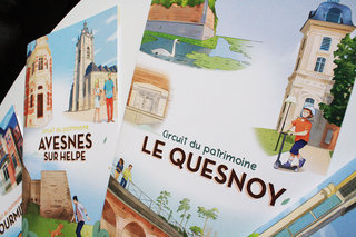 Le Quesnoy - couverture livrets office de tourisme de L'Avesnois