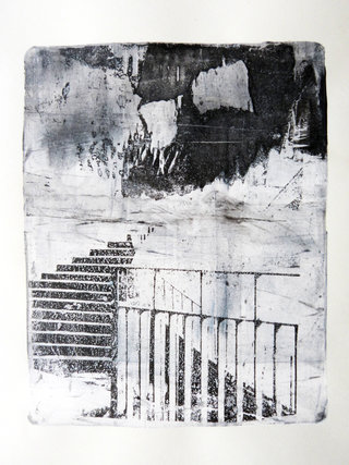 Monotype - l'escalier