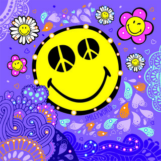 Smiley - Cartes en strass