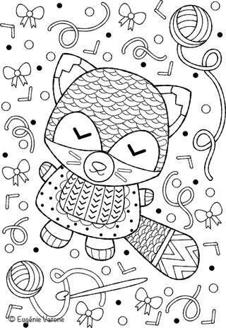 Coloriage Amigurumi