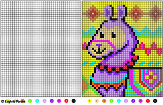 Coloriage Pixels