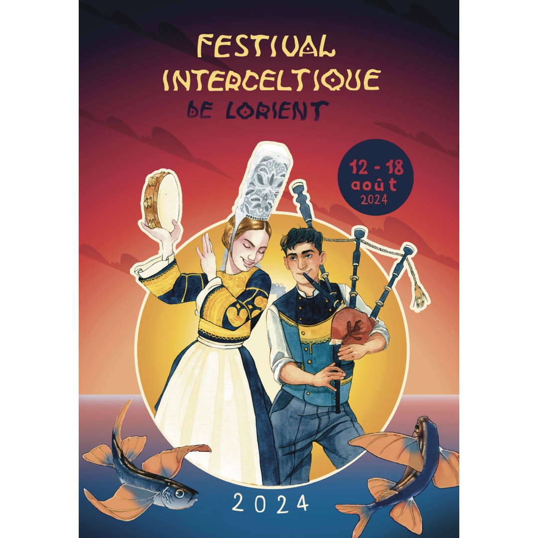 Affiche du Festival Interceltique de Lorient 2024