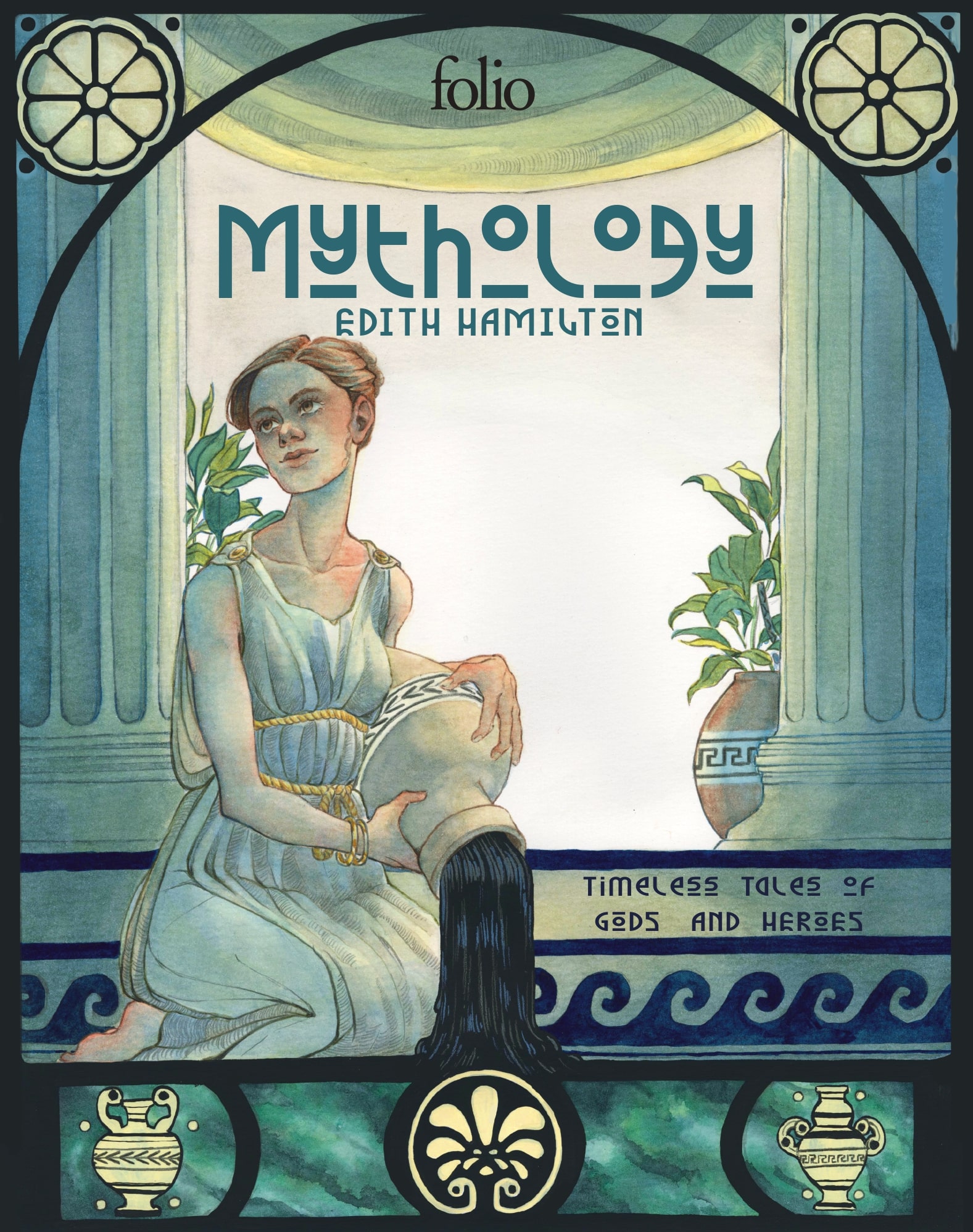 Première de Couverture, Mythology, d'Edith Hamilton