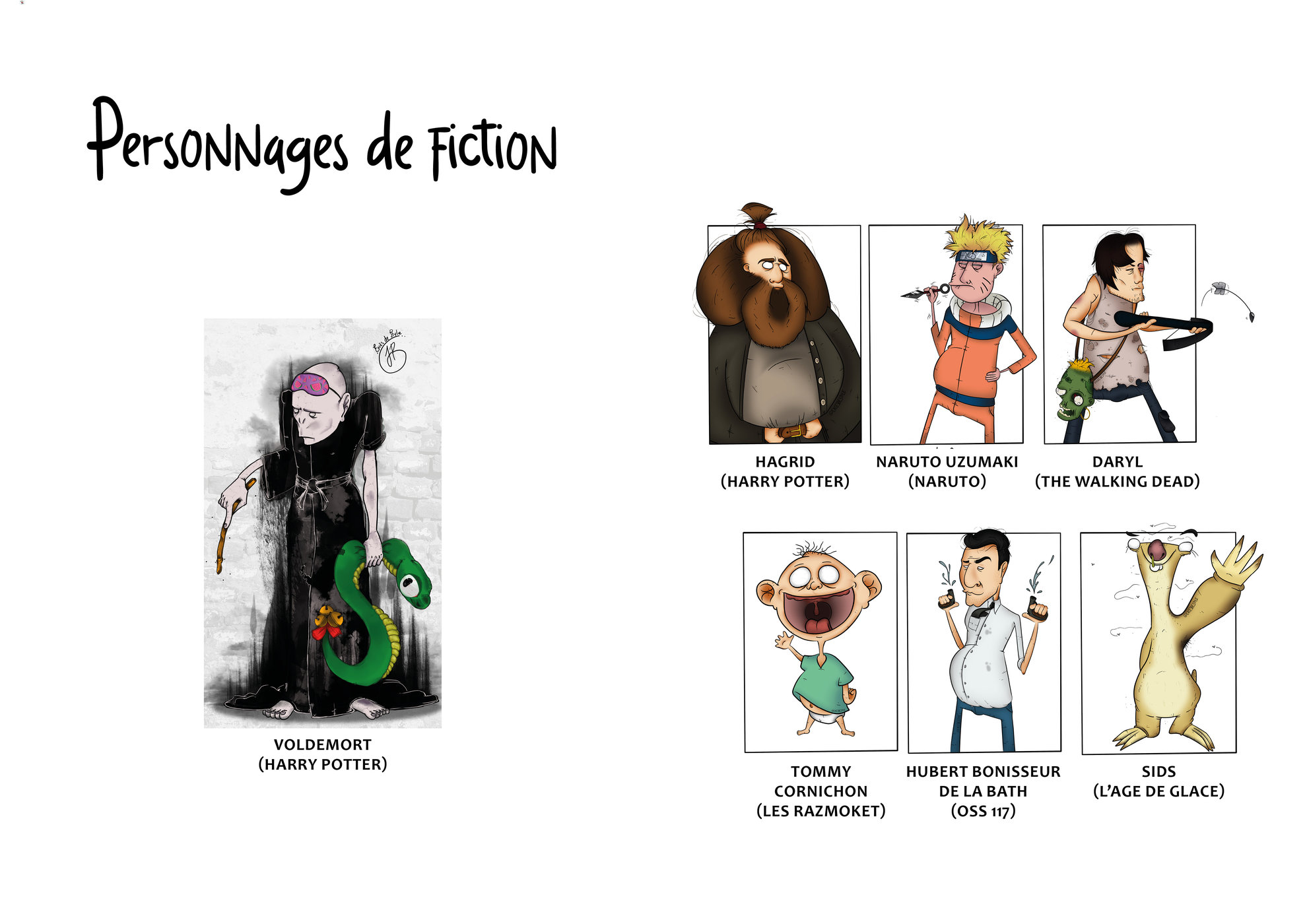 Personnages de fiction