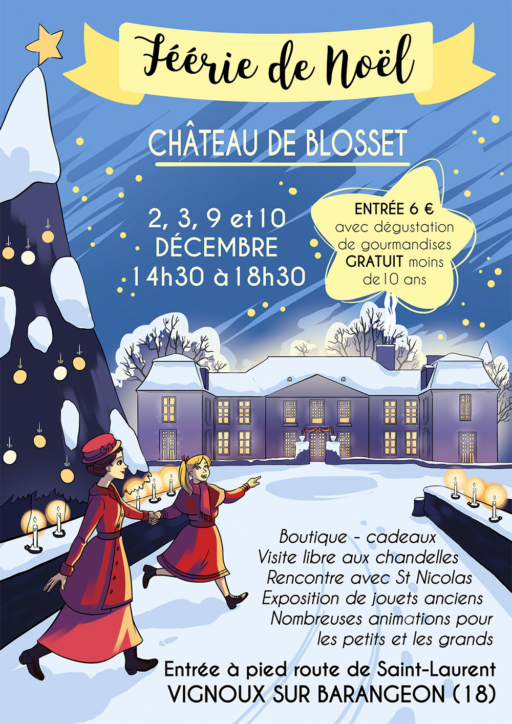 Féérie de Noël - Château de Blosset