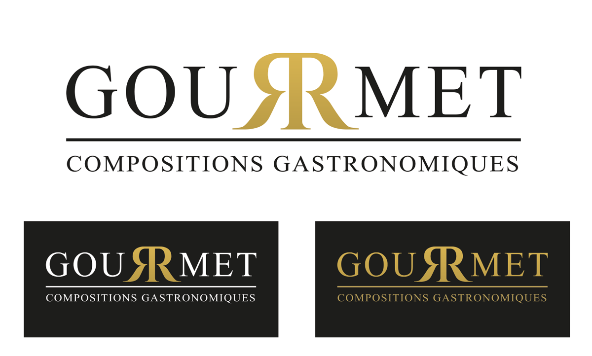 Création d'un logo pour la société Gourrmet, spécialiste du cadeau d'affaire (Société en cours de création).