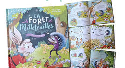 Album jeunesse - La forêt Millefeuilles - Le mystère du printemps - Fanny Bouchet-graphiste