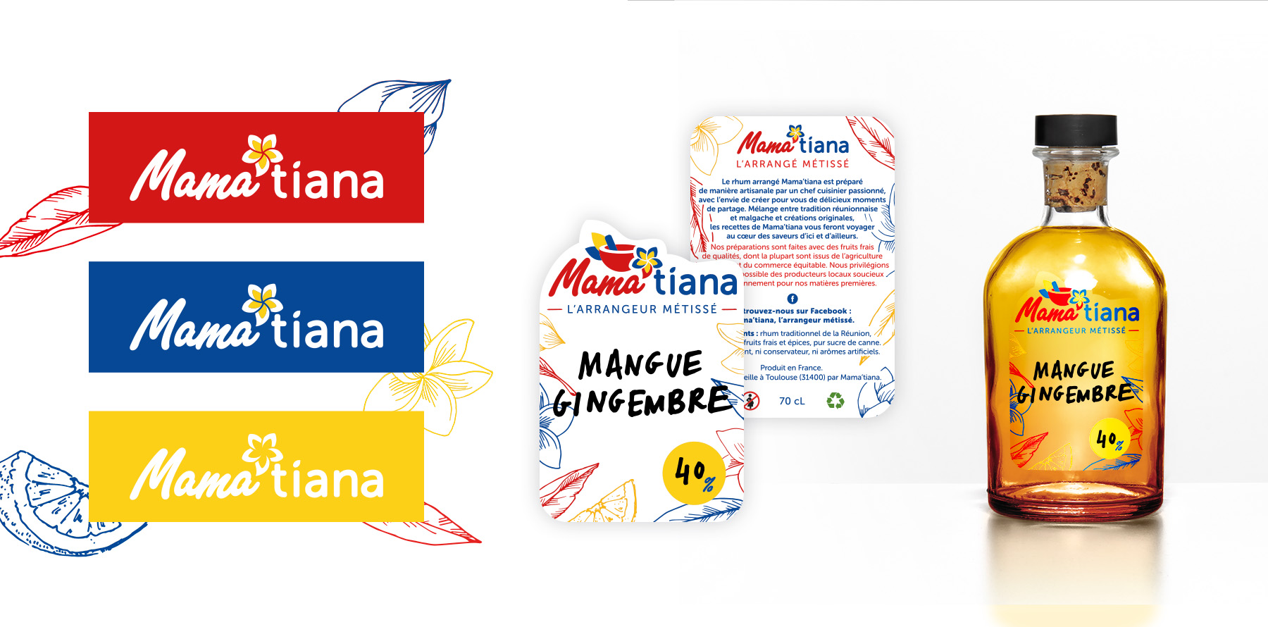 MamaTiana - logotype &amp; packaging