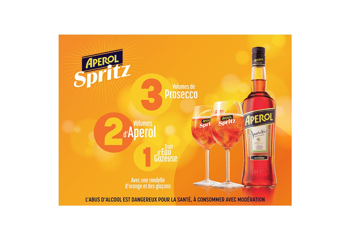 Aperol Spritz, la vague orange déferle sur la France ! (2015)<br/><span></span>