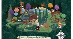 Illustration presse road