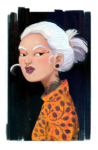 Portrait character design