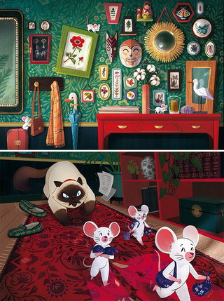 Dix petites souris