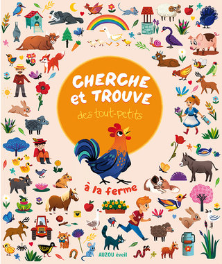 Couverture Cherche &amp; trouve à la ferme