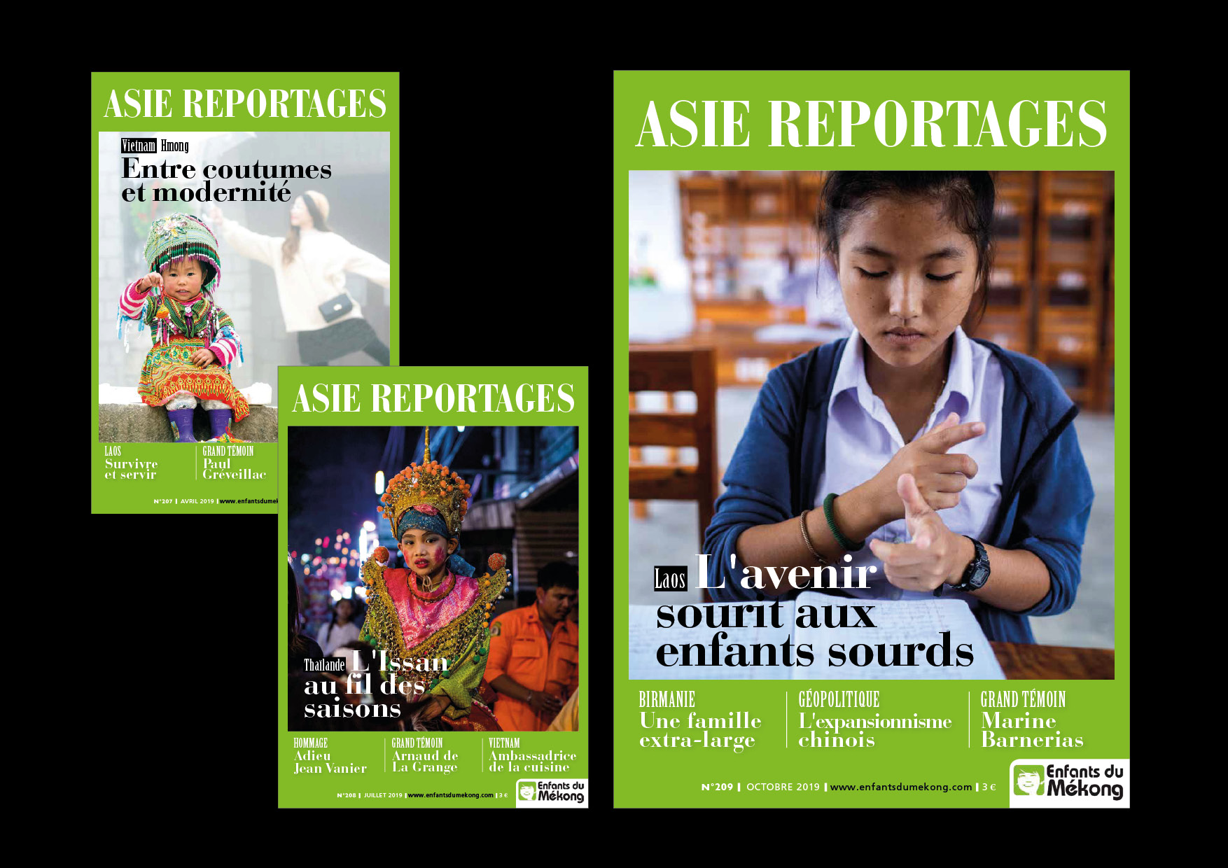 Asie Reportages, ENFANTS DU MEKONG