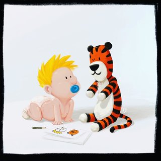 Calvin et Hobbes fanart