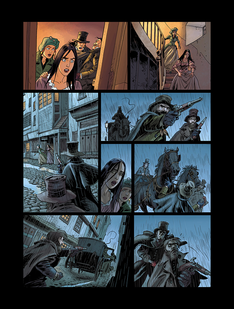 Test couleur "Golden Dogs" ed. Le lombard