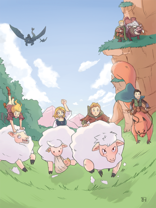 A travers Moutons et merveilles