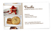 Carte de visite Vanillaboutique