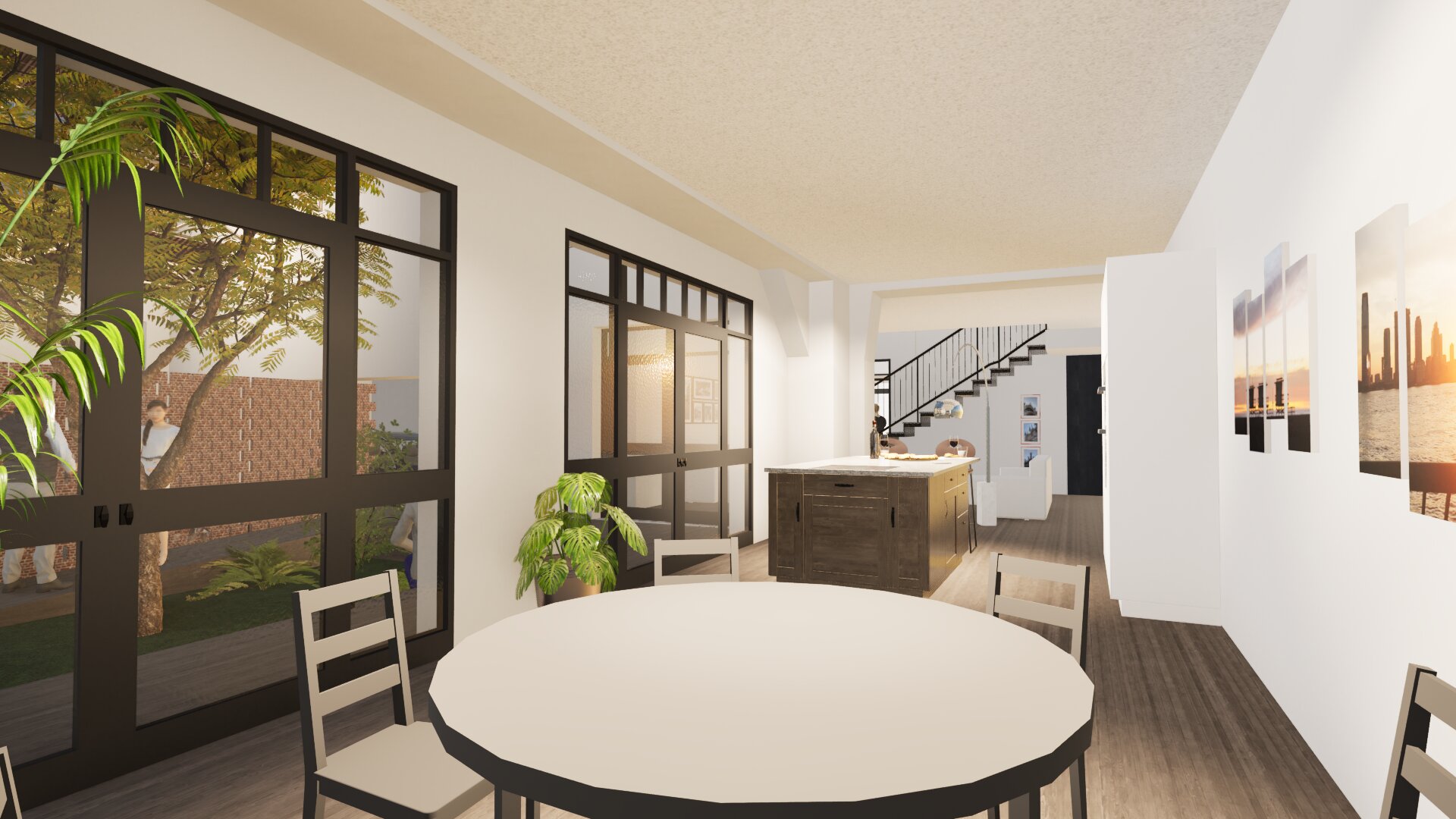 Restructuration d'un ancien garage en 3 logements à Reims