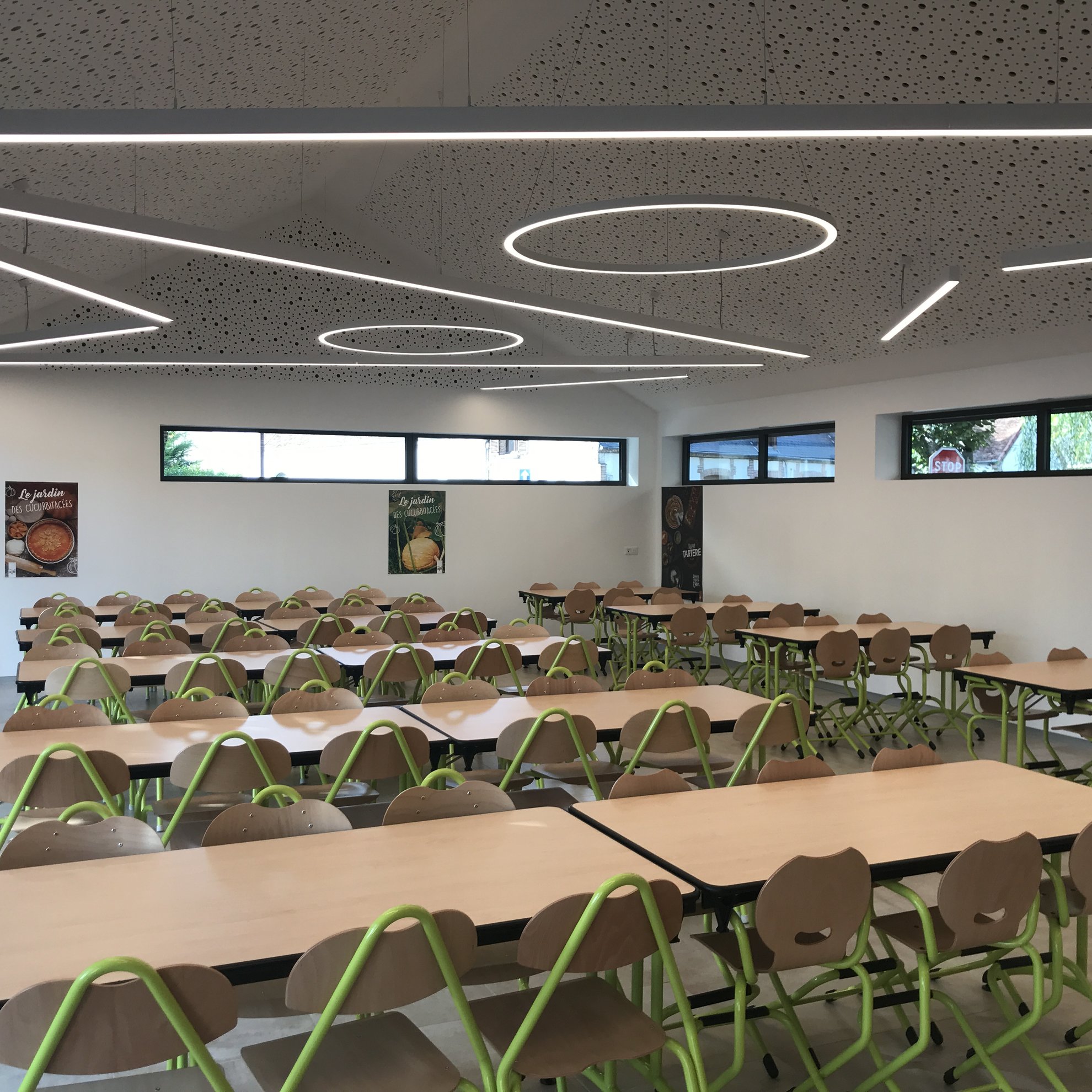 Création d'une cantine scolaire (avec Patrick PLANCHON Architecte)à SEZANNES