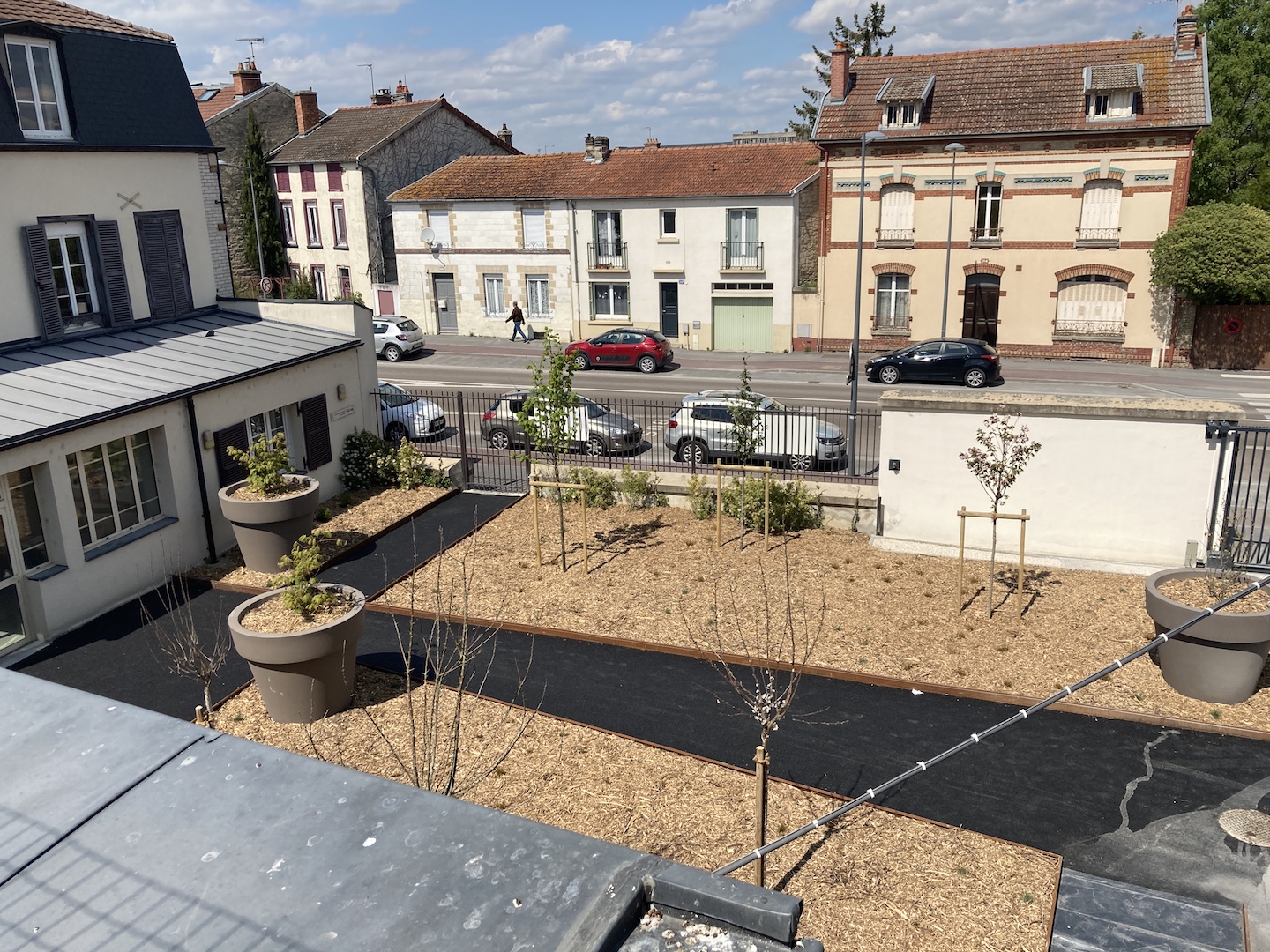 Centre Jacquesson Vue sur le Jardin JACQUESSON