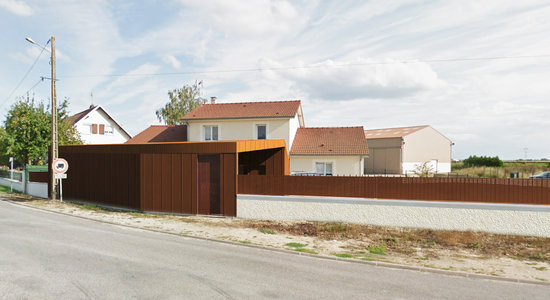 Extension d'une maison à Vauclerc