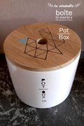 boîte Pot-Box 15 série "mailles"