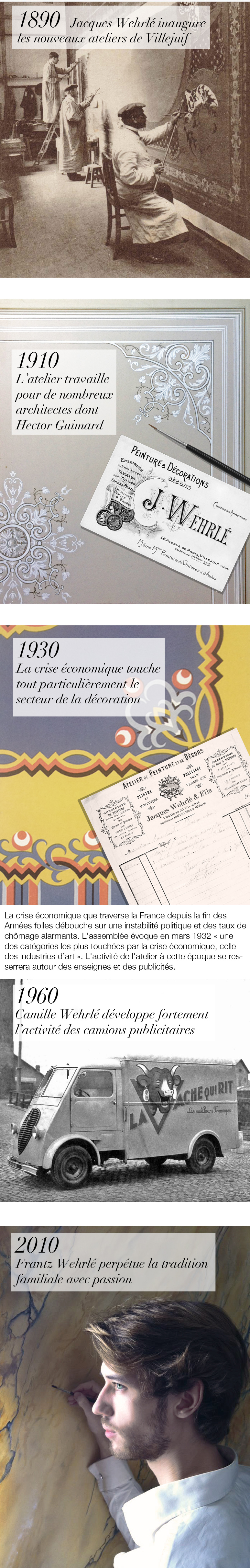 Frantz wehrlé peintre décorateur grisaille décor françois boucher pillèrent demeure historique