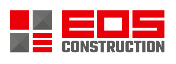 Logotype officiel d'EOS CONSTRUCTION - 2021
