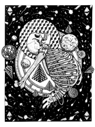Body in Space - detail