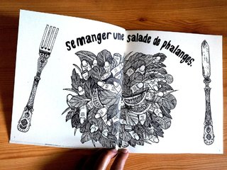"Se manger une salade de phalanges"