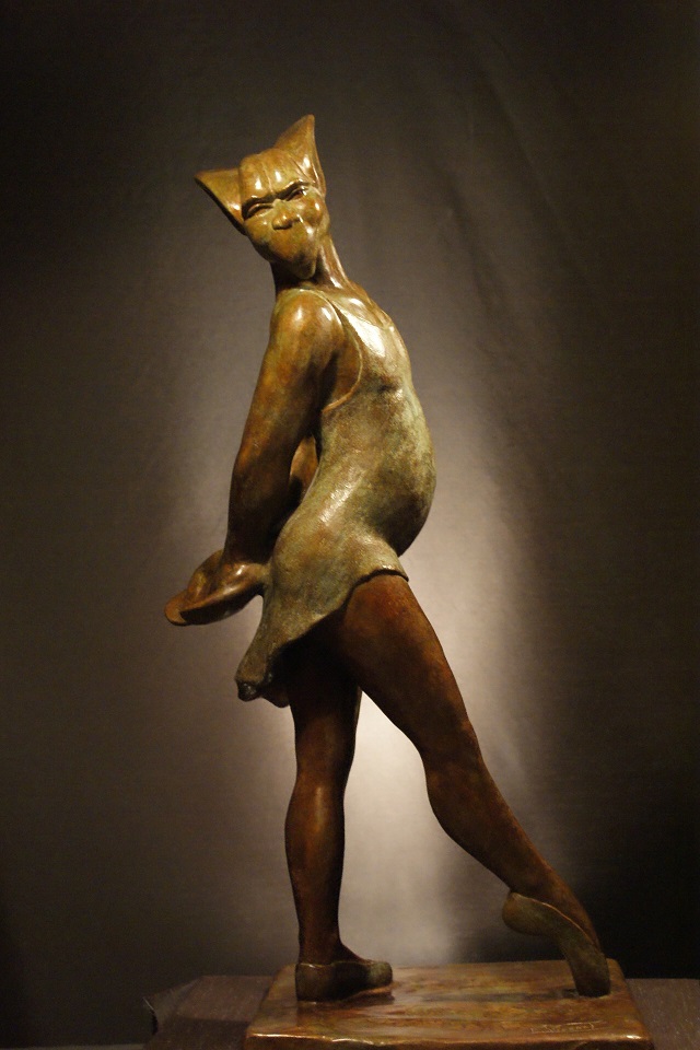 gargouille bronze danseuse Frédéric Vincent sculpteur<br/><span></span>