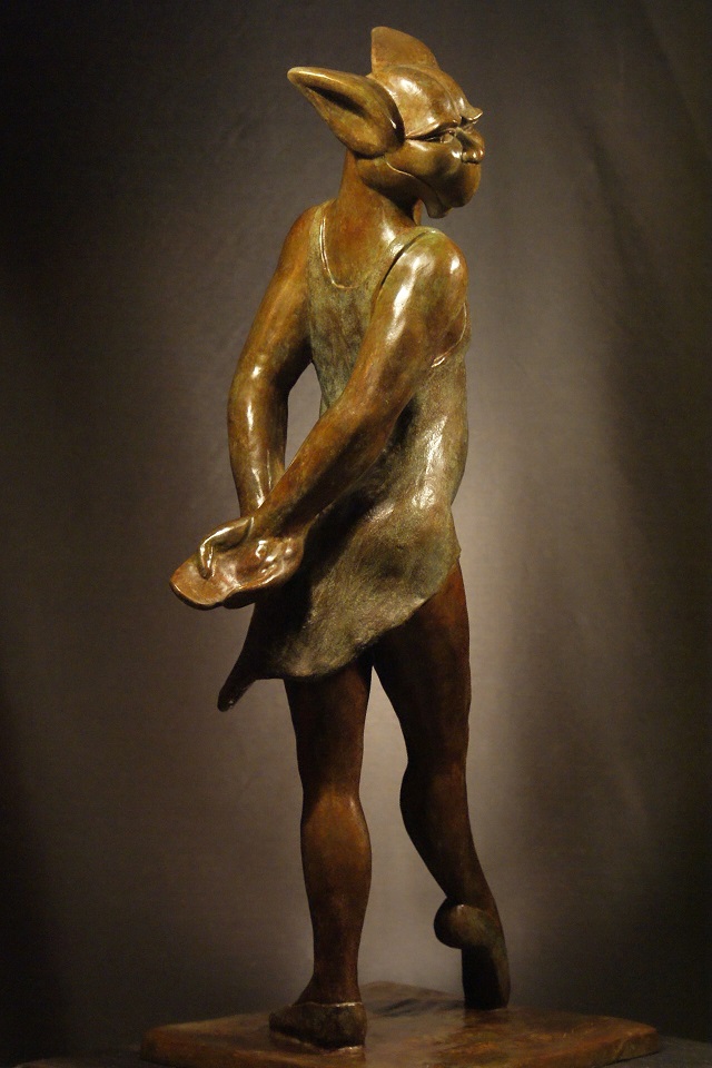 danseuse gargouille Frédéric Vincent sculpteur<br/><span></span>