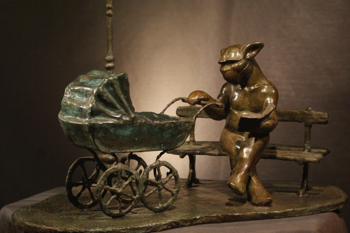 gargouille bronze frédéric vincent sculpteur<br/><span></span>