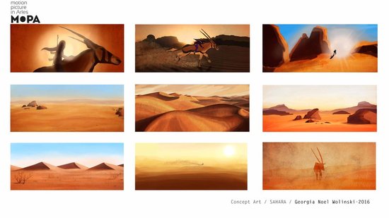 3D Short Film - Sahara