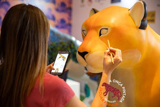 Onça pintada for the Jaguar Parade 2019