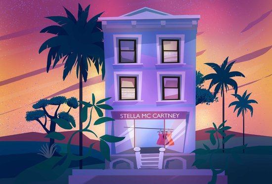 Concepts art for a 2D commercial video