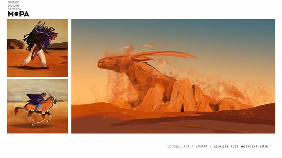 3D Short Film - Sahara