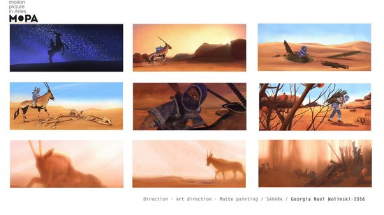 3D Short Film - Sahara