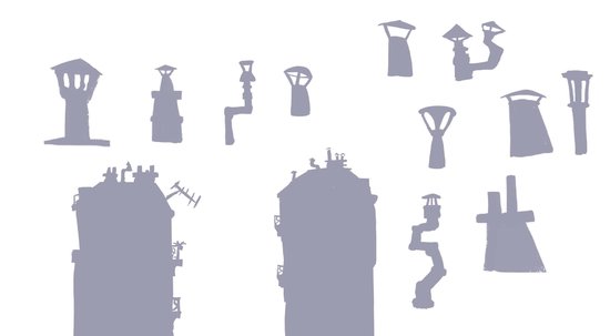 Concept art for a 2D/3D project