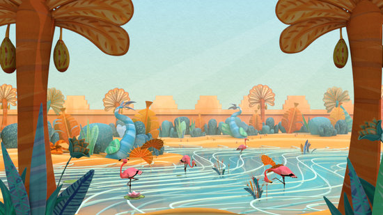 3D Short Film - Les jardins suspendus de Babylone