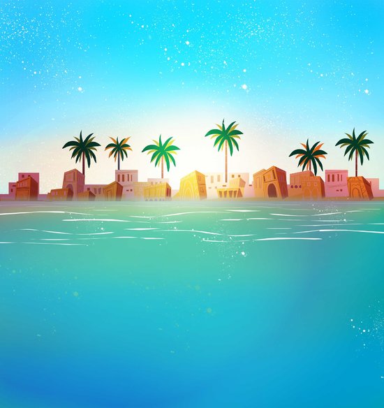 Concepts art for a 2D commercial video