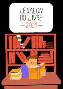 Proposition d'affiche pour le salon du livre 2014