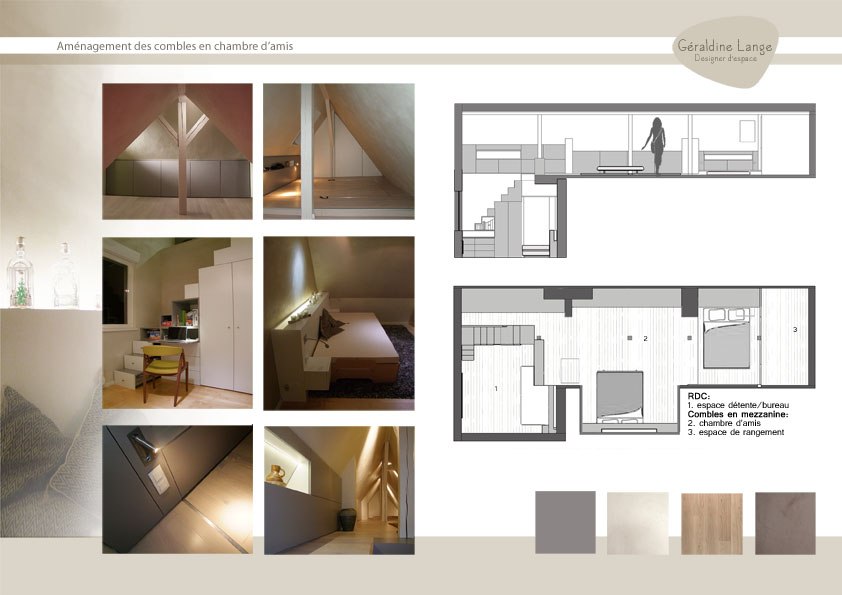 Design d'Space Portfolio :Architecture intérieure: les particuliers