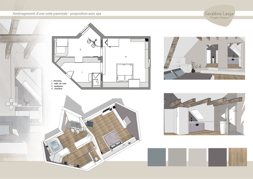 Design d'Space Portfolio :Architecture intérieure: les particuliers