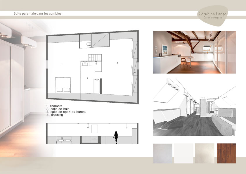 Design d'Space Portfolio :Architecture intérieure: les particuliers
