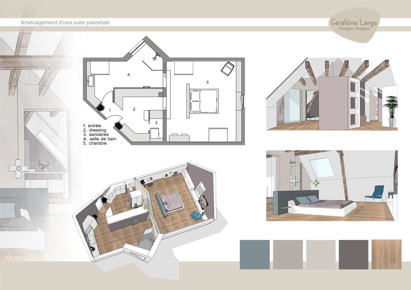 Design d'Space Portfolio :Architecture intérieure: les particuliers