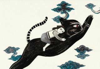 Le chat âme -texte : Guia Risari